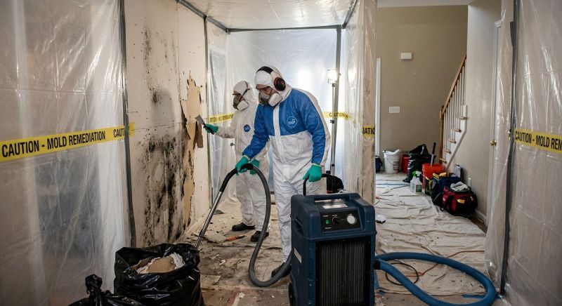 Black Mold Remediation in Frisco, TX