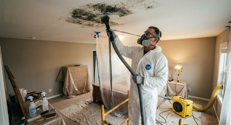 Attic Mold Remediation in Bergen County, NJ