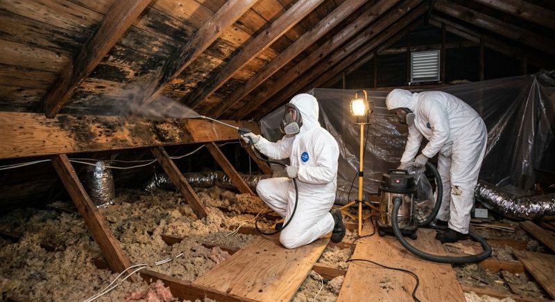 Attic Mold Removal in West Palm Beach, FL