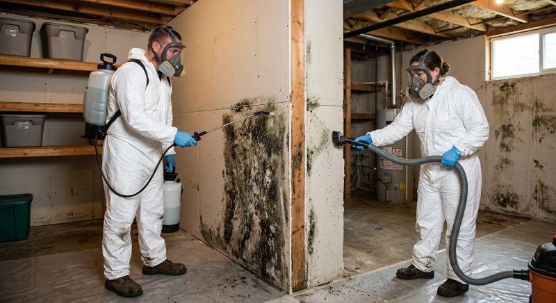 Basement Mold Remediation in Bergen County, NJ