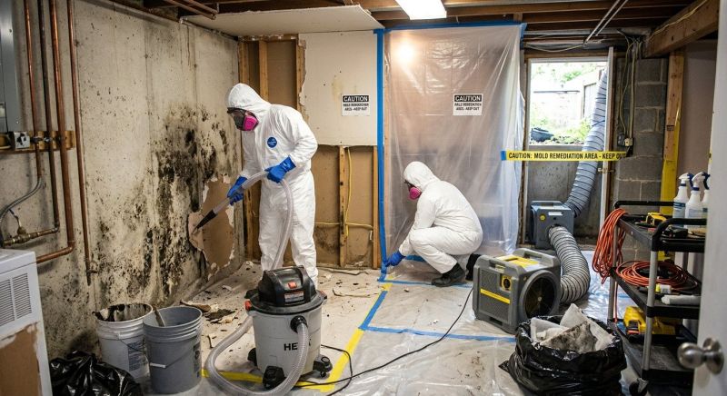 Basement Mold Remediation in Jupiter, FL