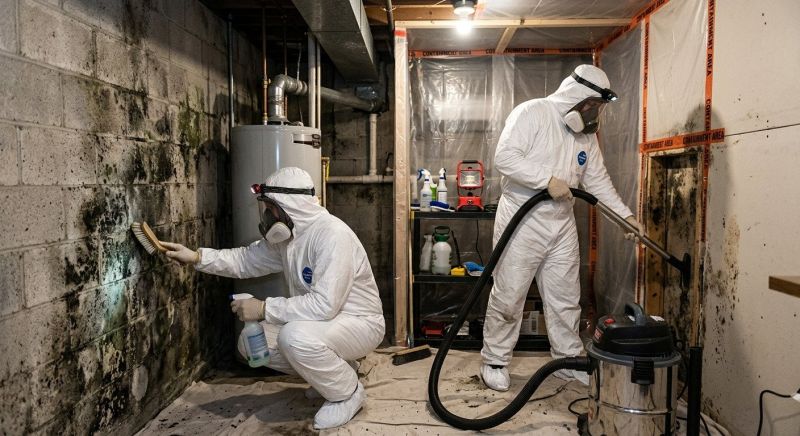 Crawl Space Mold Removal in Bergen County, NJ